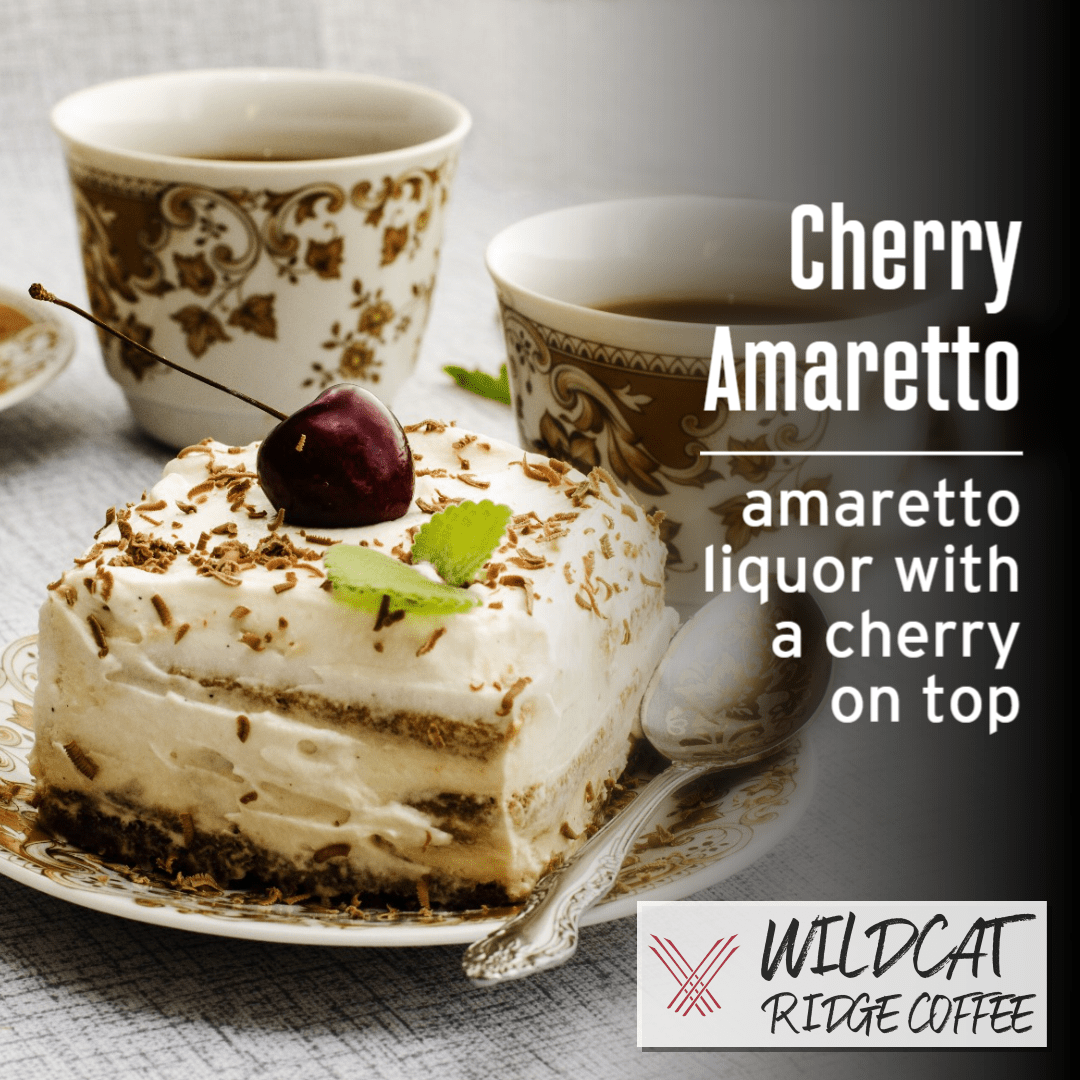 Cherry Amaretto Coffee - Wildcat Ridge Coffee Flavored Coffee