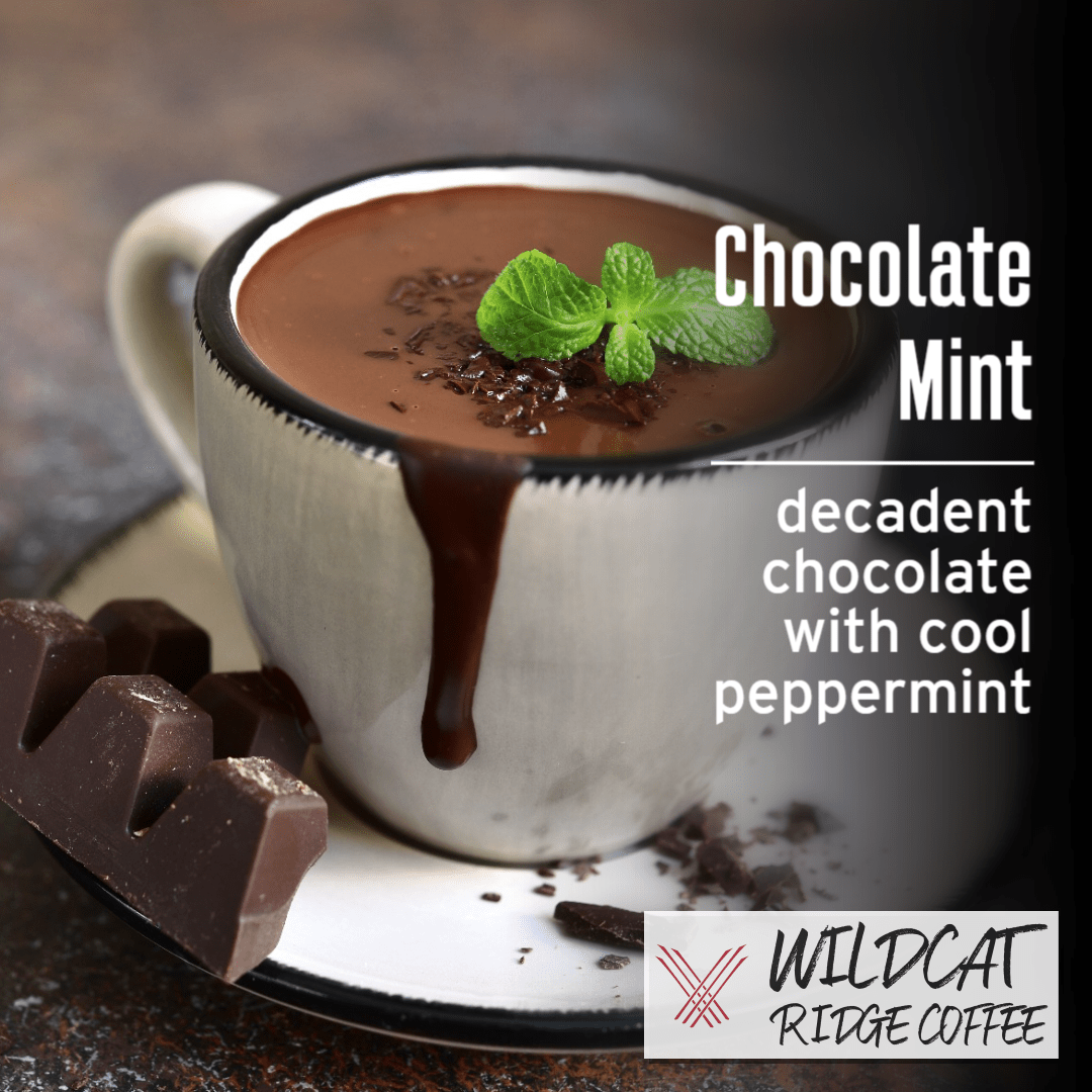 Chocolate Mint Coffee - Wildcat Ridge Coffee Flavored Coffee