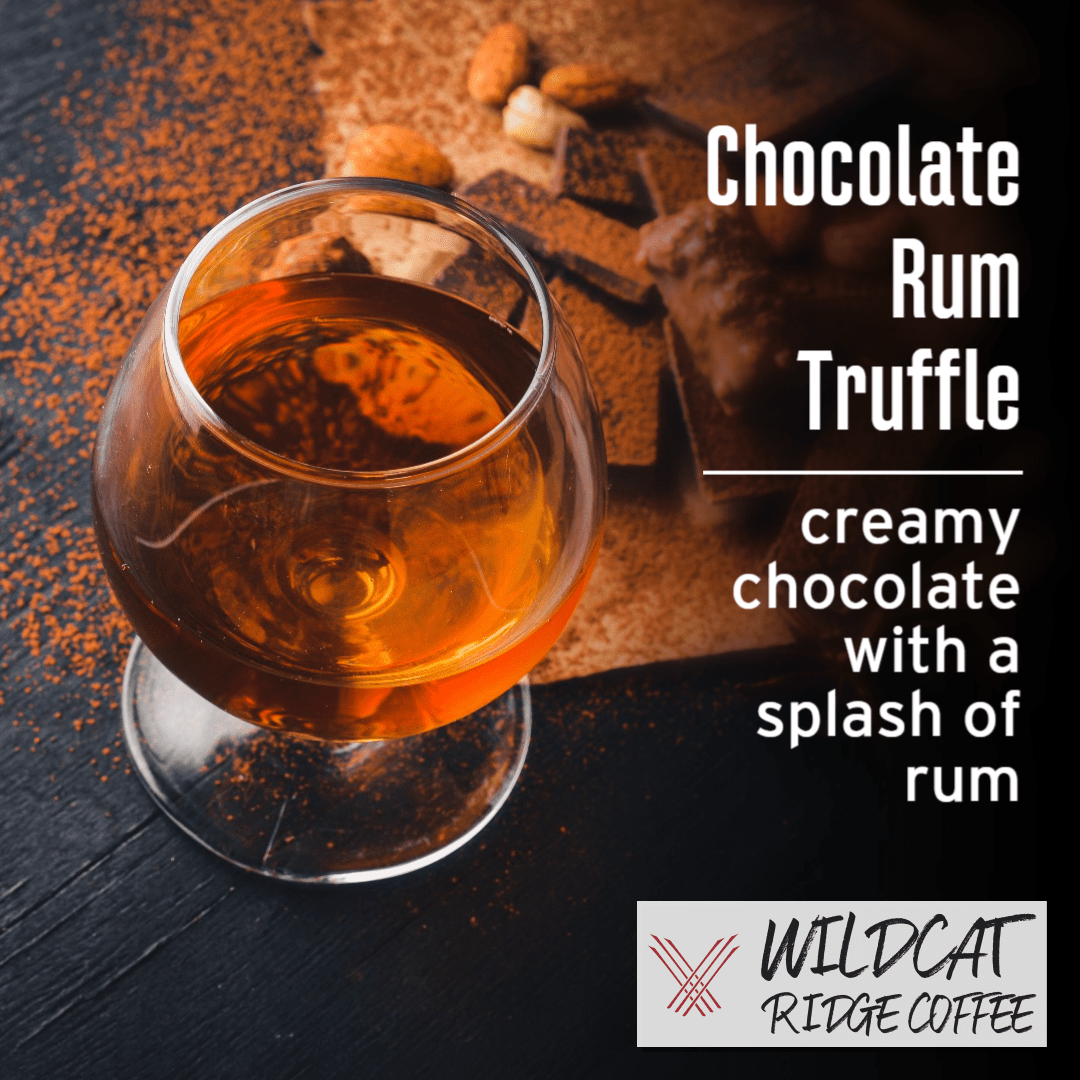 Chocolate Rum Truffle Coffee - Wildcat Ridge Coffee Flavored Coffee