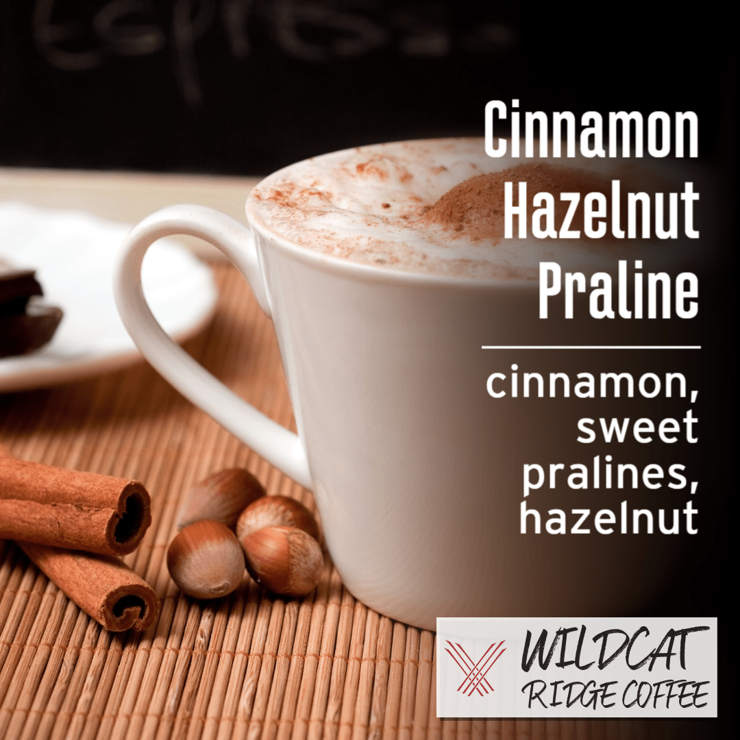Cinnamon Hazelnut Praline Coffee - Wildcat Ridge Coffee Flavored Coffee