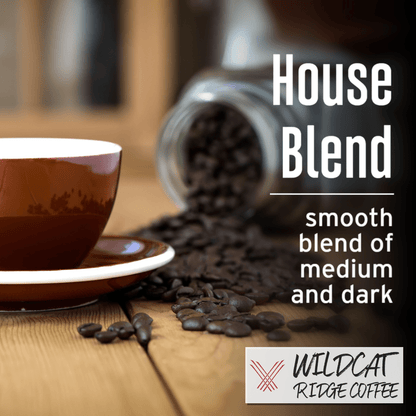 Fair Trade Organic House Blend - Wildcat Ridge Coffee Popular Blends